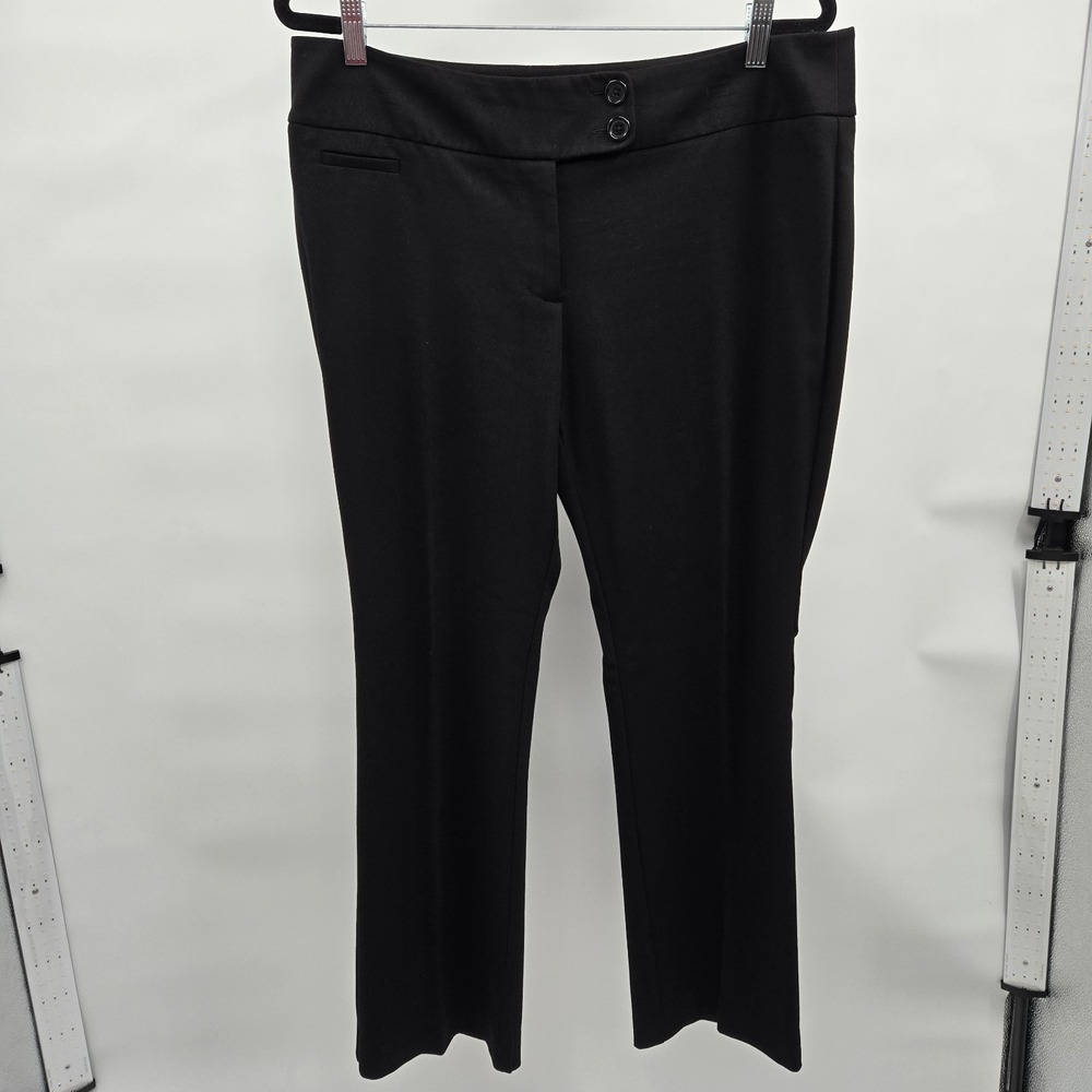 APT‎ 9 Modern Fit Women's Dress Pants Straight Leg Black Size 14P